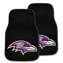 NFL 2-piece Carpet Car Mat Set