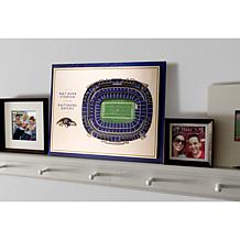 NFL Baltimore Ravens StadiumViews 3-D Wall Art - M&T Bank Stadium 