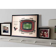 NFL Houston Texans StadiumViews 3-D Wall Art - NRG Stadium
