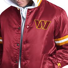 NFL MEN'S SATIN VARSITY JACKET