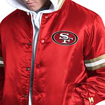NFL MEN'S SATIN VARSITY JACKET