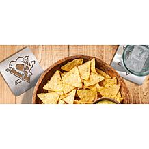 NHL Boasters 4-piece Coaster Set - Pittsburgh Penguins