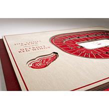 NHL Detroit Red Wings StadiumViews 3-D Wall Art - Joe Louis Arena 
