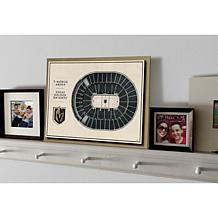 NHL Vegas Golden Knights StadiumViews 3-D Wall Art - T-Mobile Arena