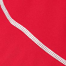 Nina Leonard Long Sleeve Tulip Hem Top and Pant 2-piece Set