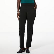 Nina Leonard Narrow Leg Pant with Stud Detail