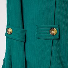 Nina Leonard Rib Knit Cardigan, Tank and Pant 3-piece Set