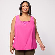 Nina Leonard Sleeveless Float Top 