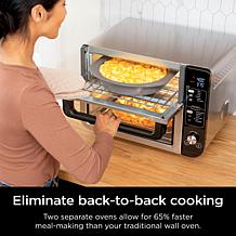 Ninja 12-in-1 Double Oven with FlexDoor and Recipe Guide