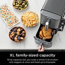 Ninja DoubleStack XL 10 QT, 6-in-1, 2-Basket Air Fryer