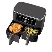 Ninja Foodi 10-Quart Dual Zone Air Fryer with Mitts and Kebabs