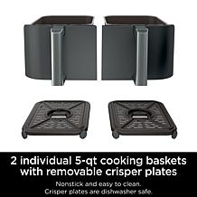 Ninja Foodi 6-in-1 10-qt 2-Basket Air Fryer with Dual Zone Technology
