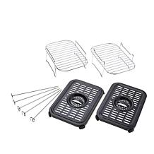 Ninja Foodi 8-Quart  6-in-1 DualZone Air Fryer with Racks & Kebabs