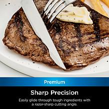 Ninja K32004 Foodi NeverDull System 4-Piece Steak Knife Set, Premium