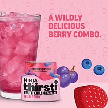 Ninja Thirsti Energy Wild Berry Flavored Water Drops