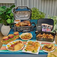 Ninja Woodfire Pro Outdoor Smoker Grill & Probe with Cover