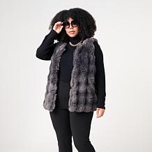 NL Fur vest with pockets
