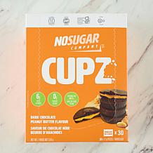 No Sugar Company 30-count Cupz - Dark Chocolate Peanut Butter - AS