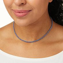 Nomination Italy Sterling Silver Mesh and Crystal Necklace