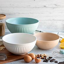 Nordic Ware 3-piece Prep and Serve Mixing Bowl Set