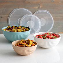 Nordic Ware 6-Piece Covered Bowl Set