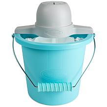 Nostalgia 4-Quart Electric Ice Cream Maker with Easy-Carry Handle