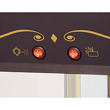 Nostalgia CCP510BK 53" Vintage 8 oz. Commercial Popcorn Cart