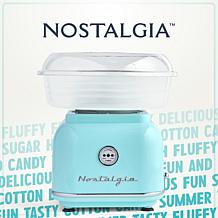 Nostalgia Classic Hard and Sugar-Free Candy Cotton Candy Maker - Aqua