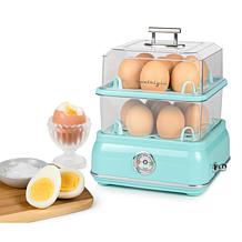 Nostalgia Classic Retro 14-Capacity Egg Cooker - Aqua