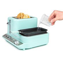Nostalgia CLBS3AQ Retro 3-in-1 Breakfast Station - Aqua