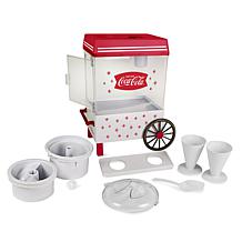 Nostalgia Coca-Cola Snow Cone Maker and Shaved Ice Storage
