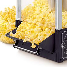 Nostalgia KPM220BK Vintage 2.5-oz Tabletop Kettle Popcorn Maker, Black