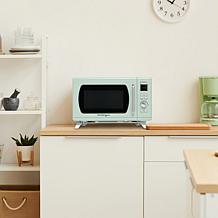 Nostalgia Mid-Century Retro 0.9 Cu. Ft. Microwave - Seafoam Green