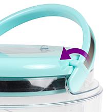 Nostalgia MSB1AQ 1-Gallon Margarita and Slush Machine, Aqua