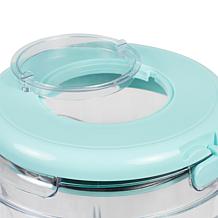 Nostalgia MSB1AQ 1-Gallon Margarita and Slush Machine, Aqua