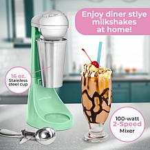 Nostalgia NMLKS100JG Two-Speed Electric Milkshake Maker