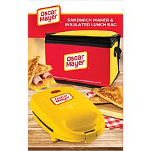 Nostalgia Oscar Mayer Sandwich Maker with Beverage Cooler Bag