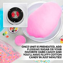 Nostalgia PCM805PNK Retro Hard & Sugar-Free Candy Cotton Candy Maker