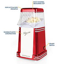Nostalgia RHP310 Retro Series Mini Hot Air Popcorn Popper