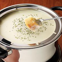 Nostalgia Stainless Steel Electric Fondue Pot