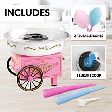 Nostalgia Vintage Hard & Sugar-Free Cotton Candy Maker