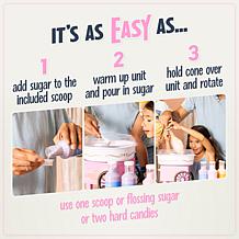 Nostalgia Vintage Hard & Sugar-Free Cotton Candy Maker