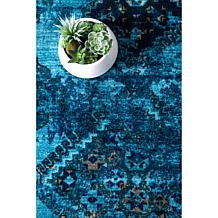 nuLOOM 2' 6" x 8' 6" Distressed Tribal Lavonna Area Rug