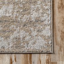 nuLOOM 2' 8" x 8' Beige Deedra Modern Abstract Area Rug
