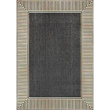nuLOOM 3' 6" x 5' Asha Simple Border Indoor/Outdoor Area Rug