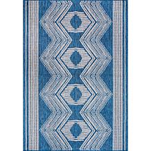 Asha Simple Border Indoor/Outdoor Area Rug — nuLOOM