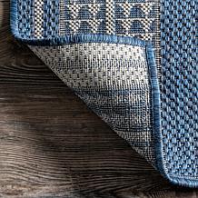 nuLOOM 3' 6" x 5' Ranya Tribal Indoor/Outdoor Area Rug