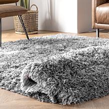 nuLOOM 3' x 5' Gray Kristan Modern Shag Area Rug