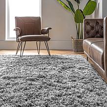nuLOOM 3' x 5' Gray Kristan Modern Shag Area Rug