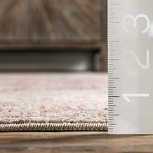 nuLOOM 3' x 5' Harriet Vintage Medallion Fringe Area Rug 